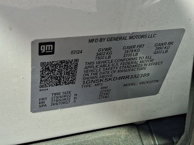 2024 Chevrolet Tahoe Premier