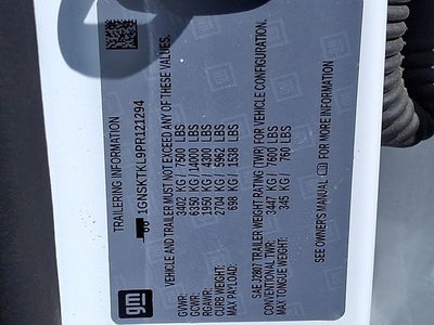 2023 Chevrolet Tahoe High Country