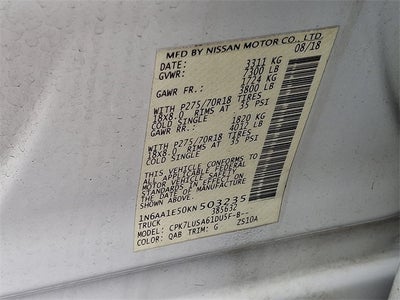 2019 Nissan Titan PRO-4X