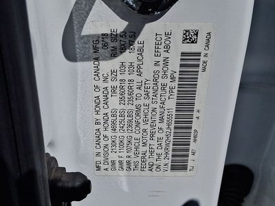 2018 Honda CR-V EX