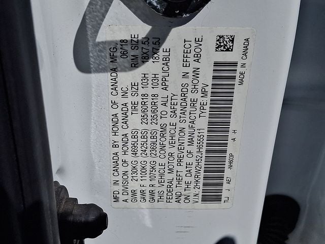 2018 Honda CR-V EX