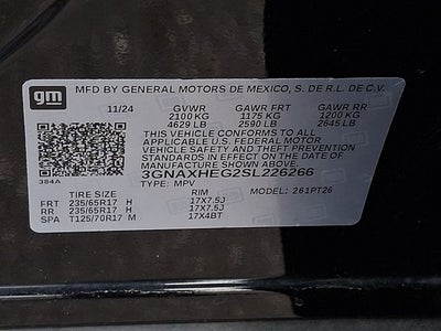 2025 Chevrolet Equinox LT