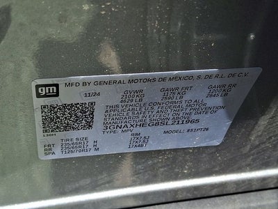 2025 Chevrolet Equinox LT