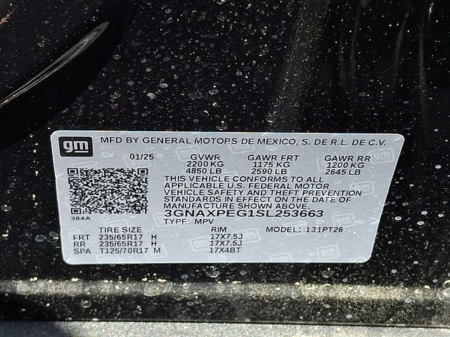 2025 Chevrolet Equinox LT