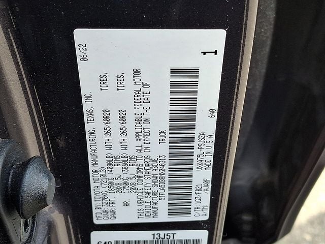 2022 Toyota Tundra SR5