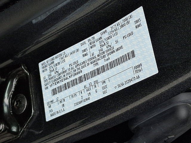 2020 Ford F-150 XLT