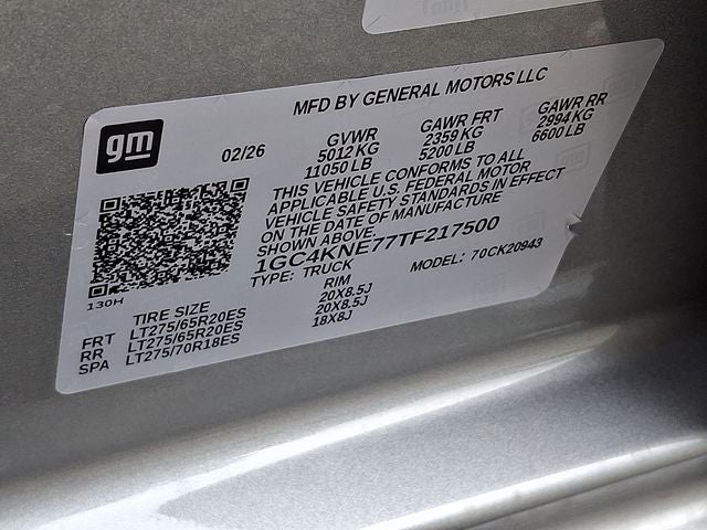 2026 Chevrolet Silverado 2500HD LT