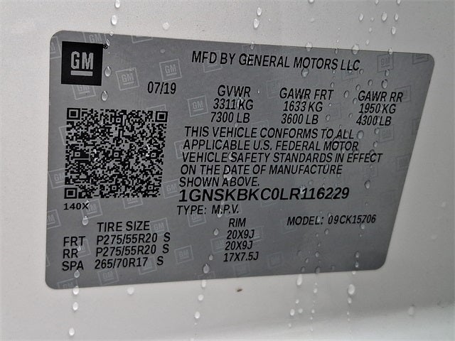 2020 Chevrolet Tahoe LT