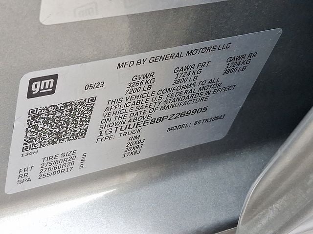 2023 GMC Sierra 1500 AT4