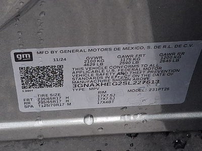 2025 Chevrolet Equinox FWD LT
