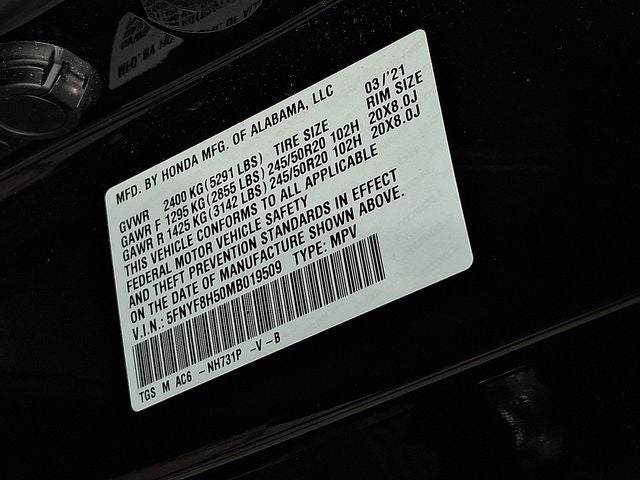 2021 Honda Passport EX-L