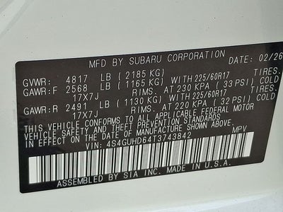 2026 Subaru CROSSTREK Premium