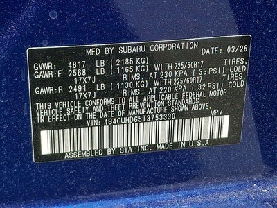 2026 Subaru CROSSTREK Premium