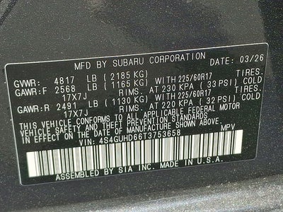 2026 Subaru CROSSTREK Premium