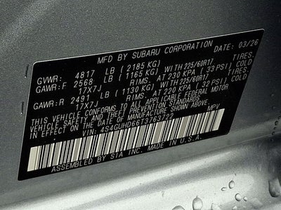 2026 Subaru CROSSTREK Premium
