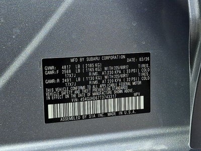 2026 Subaru CROSSTREK Premium