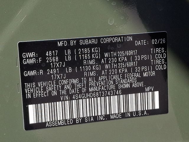 2026 Subaru CROSSTREK Premium