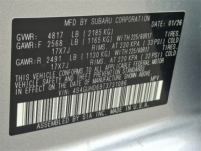 2026 Subaru CROSSTREK Premium