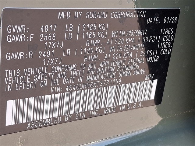 2026 Subaru CROSSTREK Premium