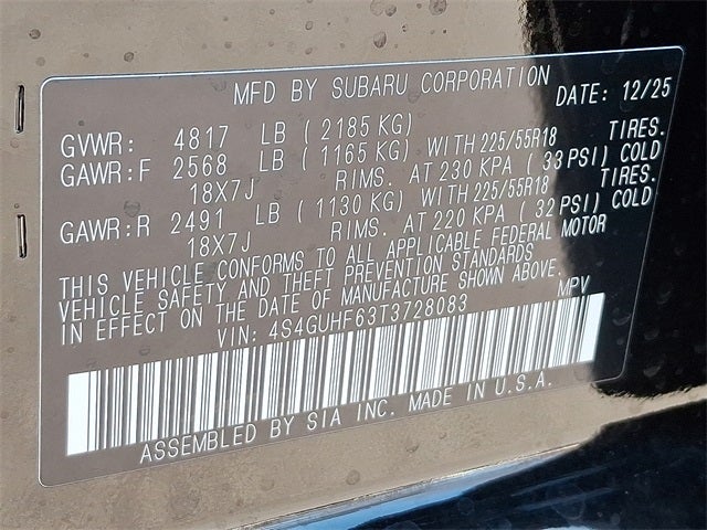 2026 Subaru CROSSTREK Sport