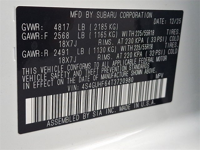 2026 Subaru CROSSTREK Sport