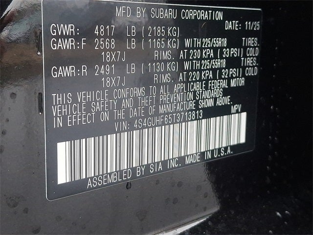 2026 Subaru CROSSTREK Sport