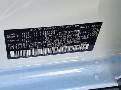 2026 Subaru CROSSTREK Sport