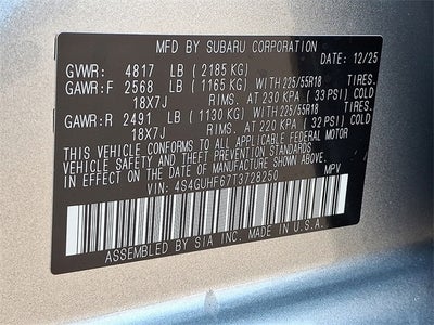 2026 Subaru CROSSTREK Sport