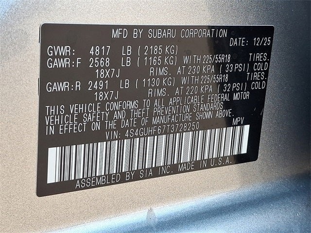 2026 Subaru CROSSTREK Sport