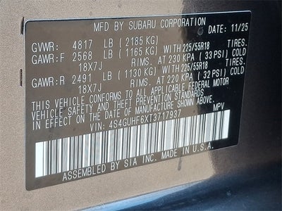 2026 Subaru CROSSTREK Sport