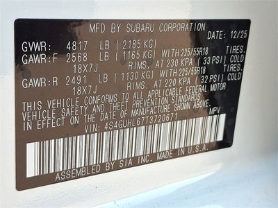 2026 Subaru CROSSTREK Limited