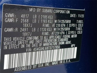 2026 Subaru CROSSTREK Limited