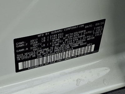 2026 Subaru CROSSTREK Limited