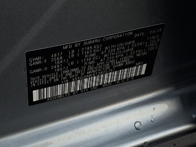 2026 Subaru CROSSTREK Limited