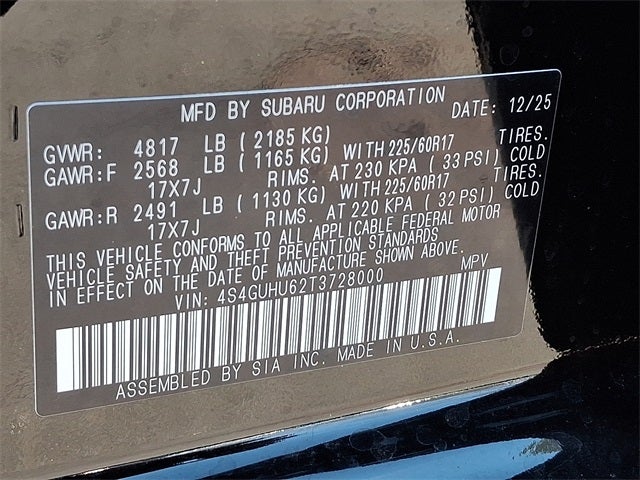 2026 Subaru CROSSTREK Wilderness