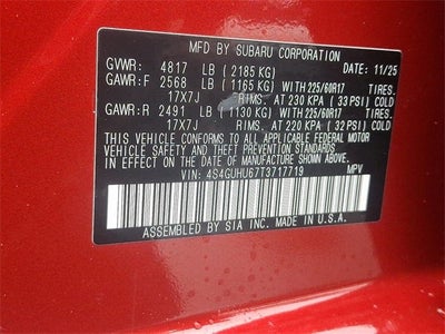 2026 Subaru CROSSTREK Wilderness