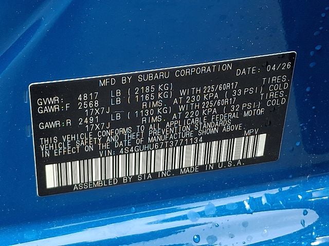 2026 Subaru CROSSTREK Wilderness