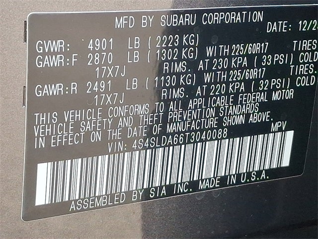 2026 Subaru FORESTER Standard Model