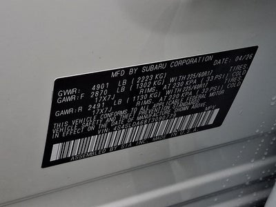 2026 Subaru FORESTER Standard Model