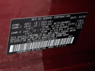 2026 Subaru FORESTER Premium