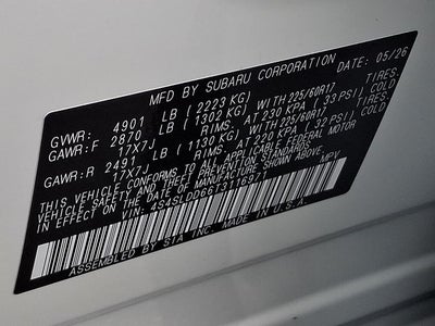 2026 Subaru FORESTER Premium