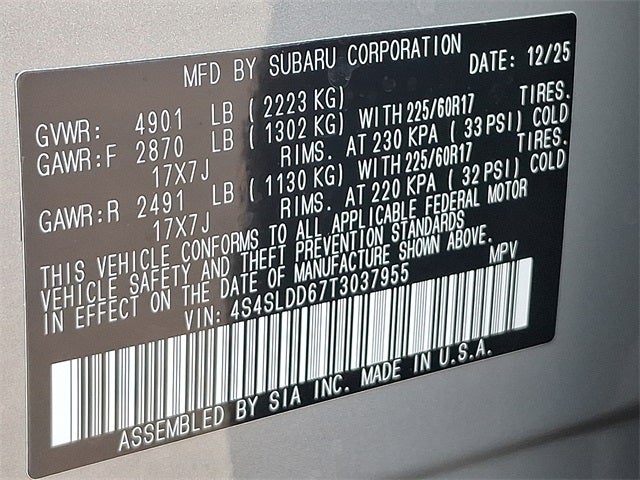 2026 Subaru FORESTER Premium
