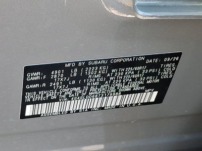 2026 Subaru FORESTER Premium