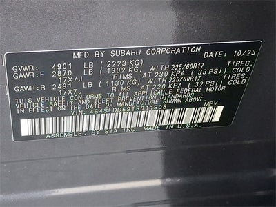 2026 Subaru FORESTER Premium