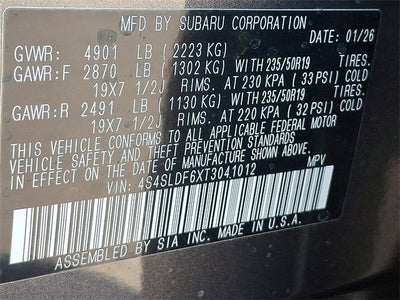 2026 Subaru FORESTER Sport