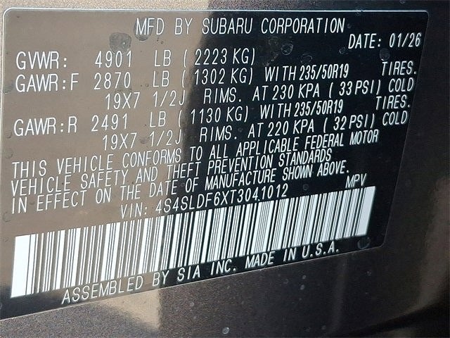 2026 Subaru FORESTER Sport