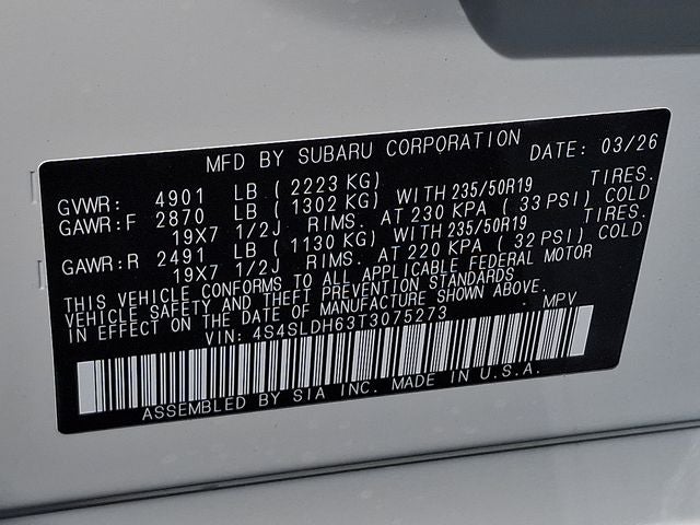 2026 Subaru FORESTER Sport Onyx Edition