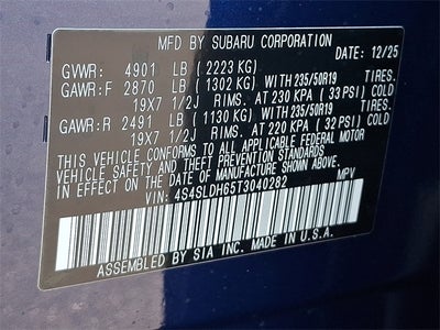 2026 Subaru FORESTER Sport