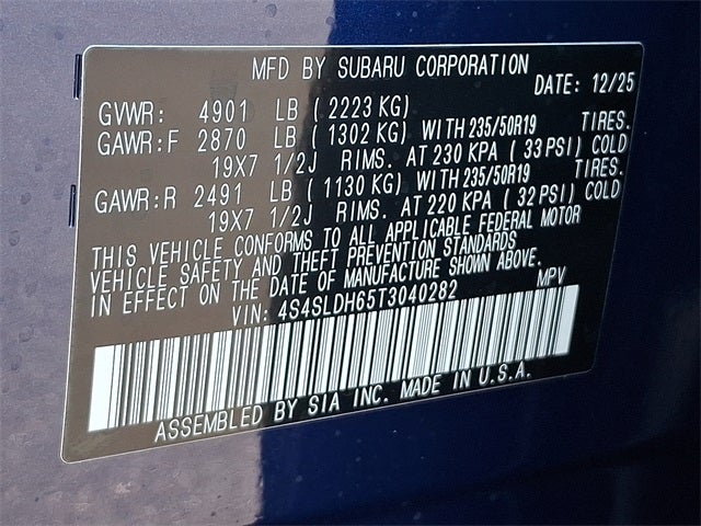 2026 Subaru FORESTER Sport