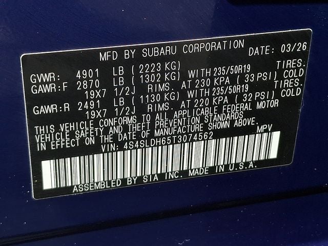 2026 Subaru FORESTER Sport Onyx Edition